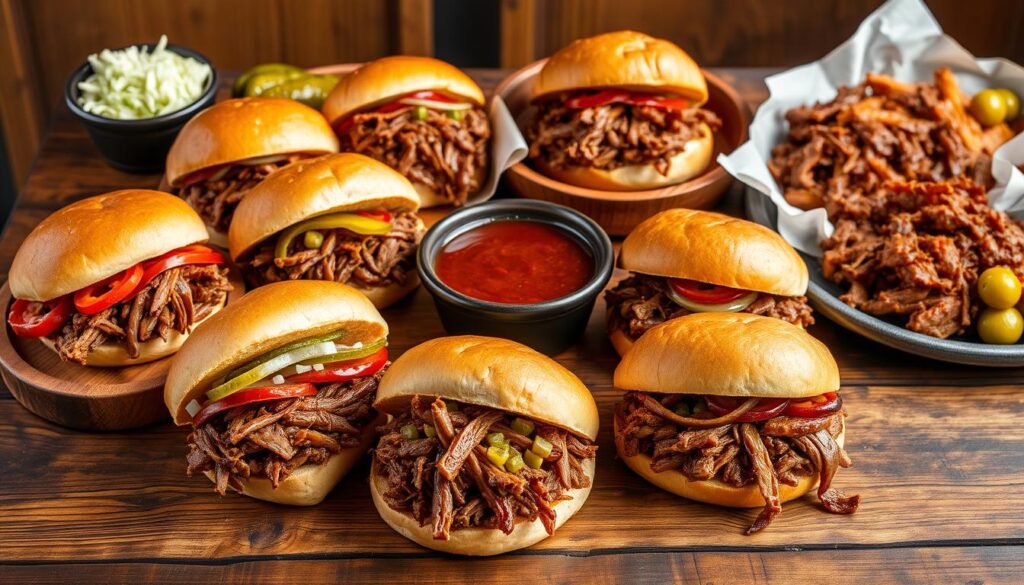 Smoked Pulled Beef Variations