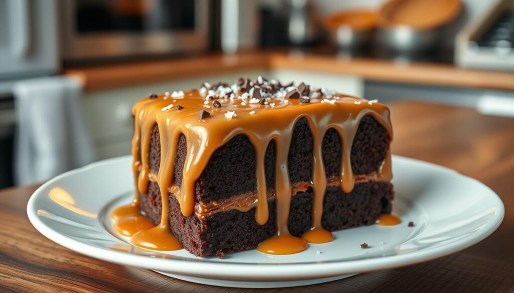 salted caramel chocolate cake